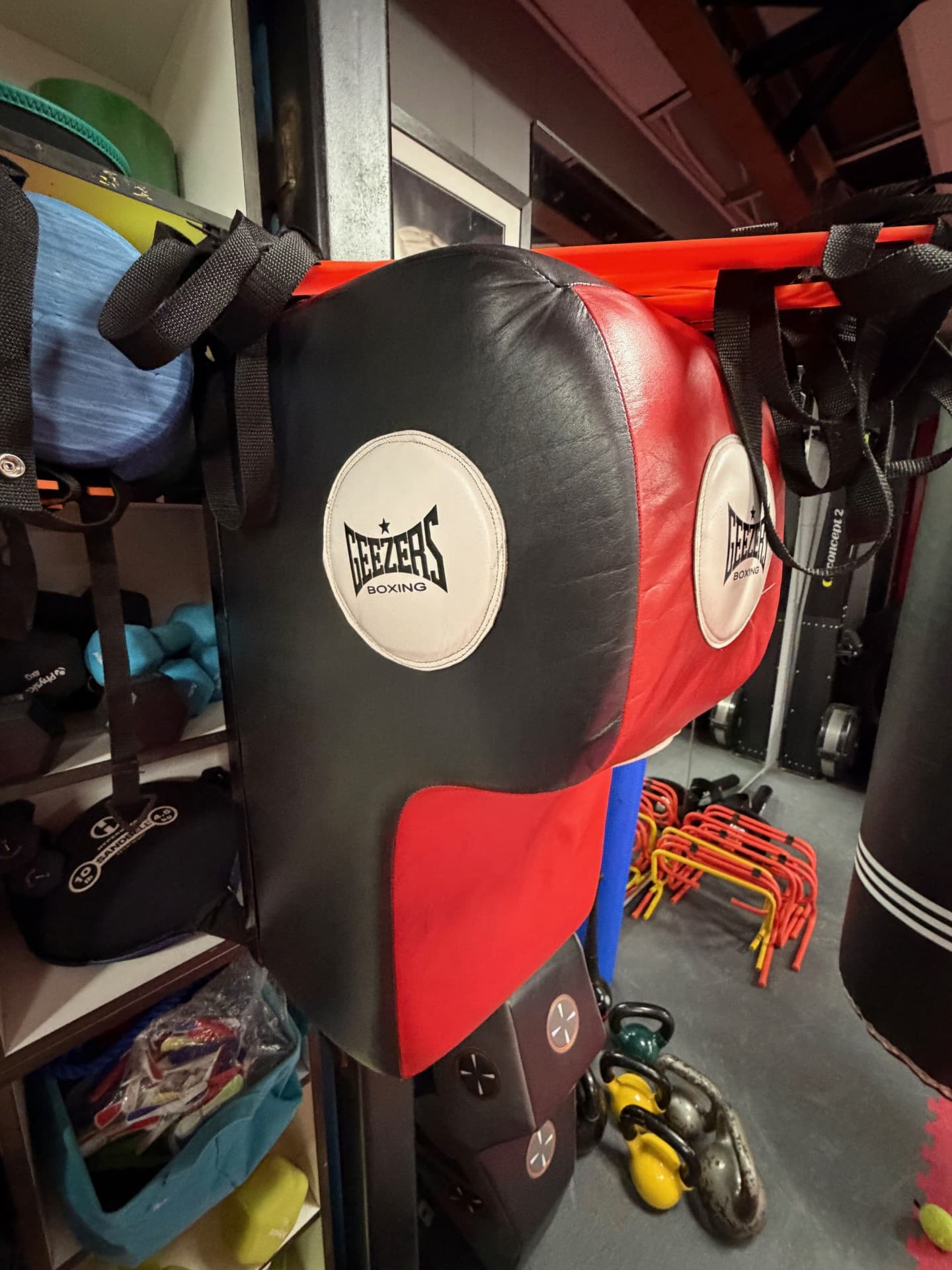 Boxing equipment at Evolve
